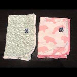 Kickee Pants swaddle blankets